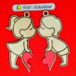 portachiavi innamorati