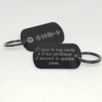 Targhetta con codice spotify