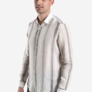 Camicia Lino Righe