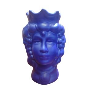 Candela Profumata in Ceramica Siciliana 90 ore di luce